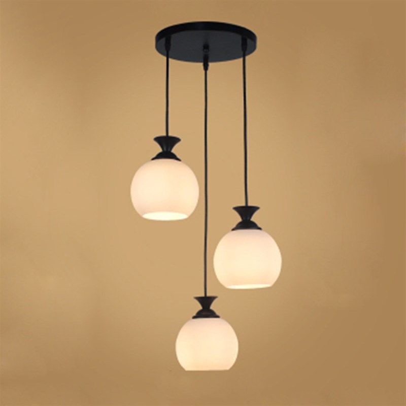 餐厅吊灯三头创意个性单头餐厅灯工业风现代简约过道吧台餐吊灯具,家装灯饰光源,客厅吊灯,淘宝优惠券,粉丝福利购,淘宝优惠卷