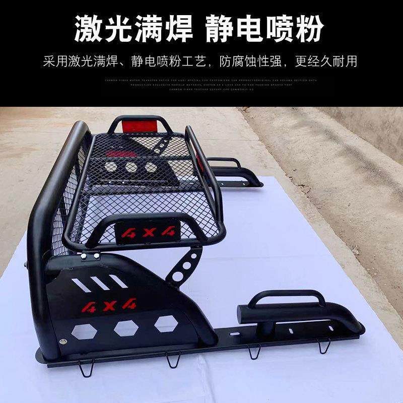 21款江西五十铃DMAX23款vcross瑞迈铃拓皮卡车带筐龙门架改装套件图片