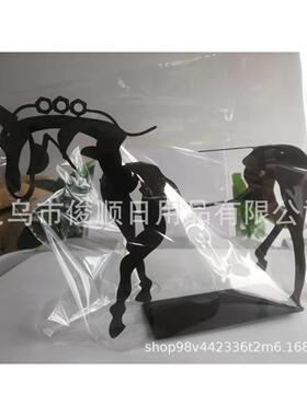 跨境HorseSculptureAdonis阿多尼斯镂空雕塑马金属工艺品桌面装饰