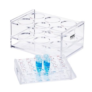 Labshark有机玻璃塑料离心管架试管架EPPCR管架子5 10 15ml毫升