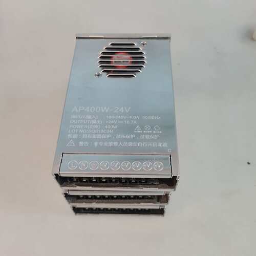 LED防雨半灌胶电源24V400W防雨开关电源户外广告变压器大功率