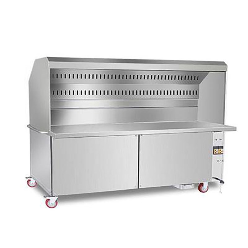 无烟烧烤车烧烤炉商用木炭摆摊夜市移动N环保油烟净化器净化车