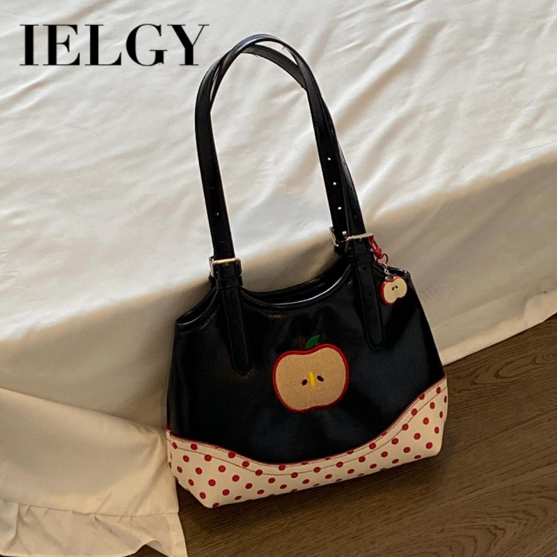 IELGY复古波点苹果包2