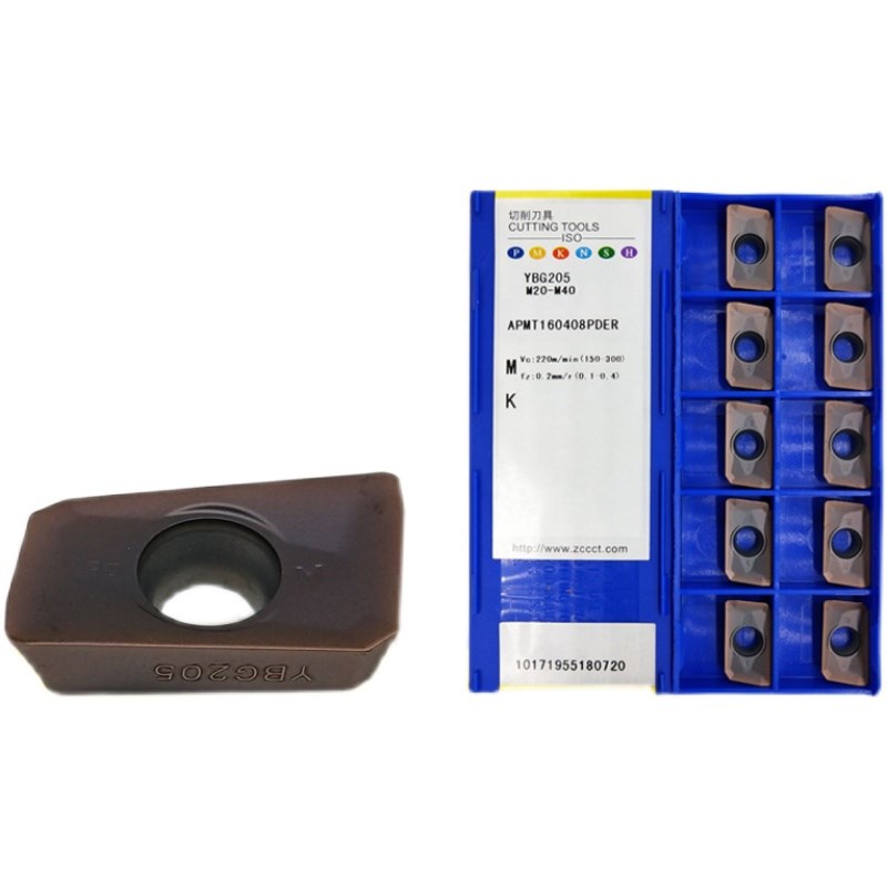 数控铣刀片APMT160408PDER  APMT1135PDR 合金刀粒刀头