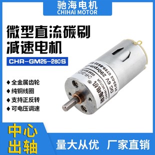 6V马达高扭矩 掌柜推荐 G5GA微型直流电永磁齿轮减速280电机