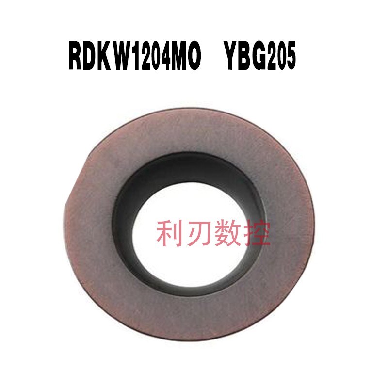 数控铣刀片R5R6 RDKW1204 1003 10T3MO YBG205 202圆铣刀粒不锈钢