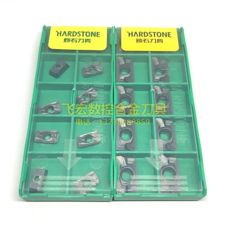 株洲顽石数控铣刀片APMT1135 1605PDER-FM HM WS5130圆铣刀粒R5R6