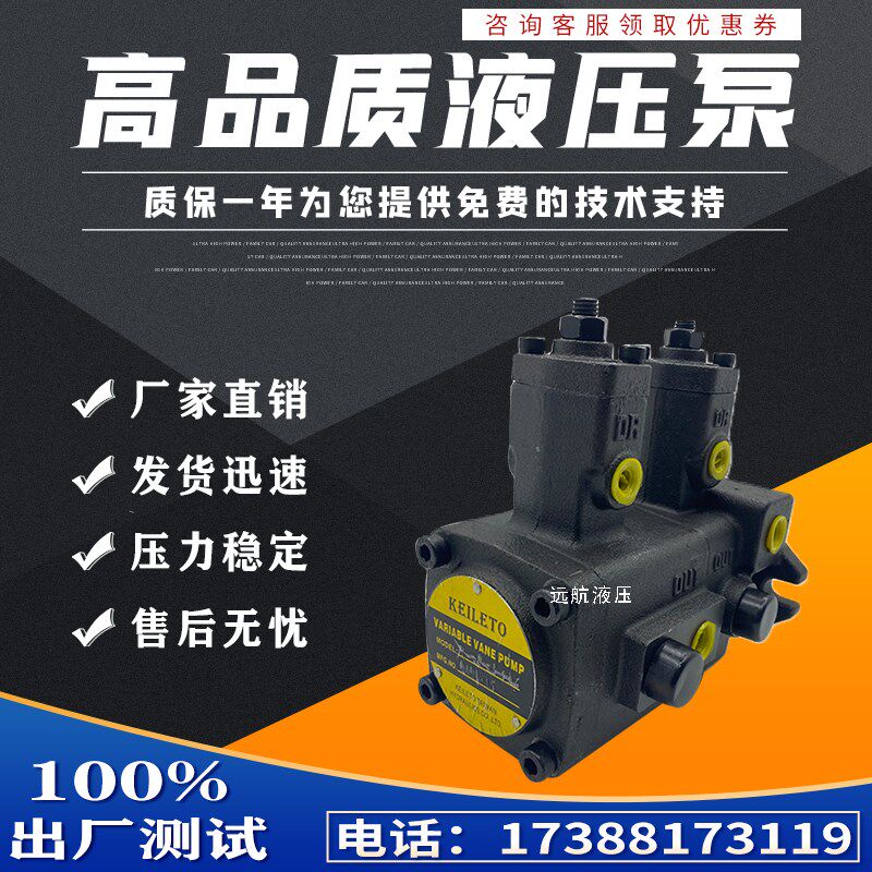 VP-20-20-FA3 VP-30-30-FA VP-40/40 花键双联泵双联变量叶片泵