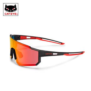 cateye猫眼骑行眼镜防风沙专业跑步公路自行车运动近视护目眼镜