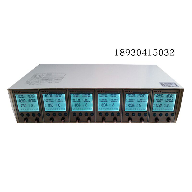 六路电池容量检测仪充电器电动车电瓶蓄电池充放电一体机修复仪C6