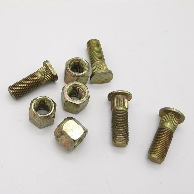 时风电动汽车GD04A GD04B D101螺丝杆轮胎螺丝杆螺丝帽时风电动