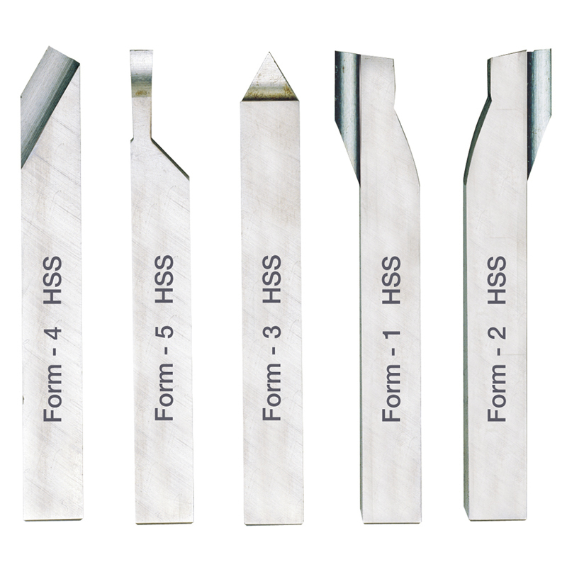 PROXXON迷你魔 5件套含钴高速钢车刀组 8*8*80mm(5支组)NO24530