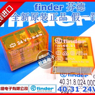 全新原装finder/芬德 40.31.8.024.0000 Type 40.31 24VAC 继电器