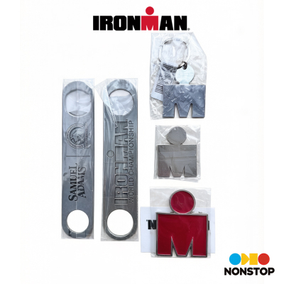 正品IRONMAN金属车贴钥匙扣开瓶