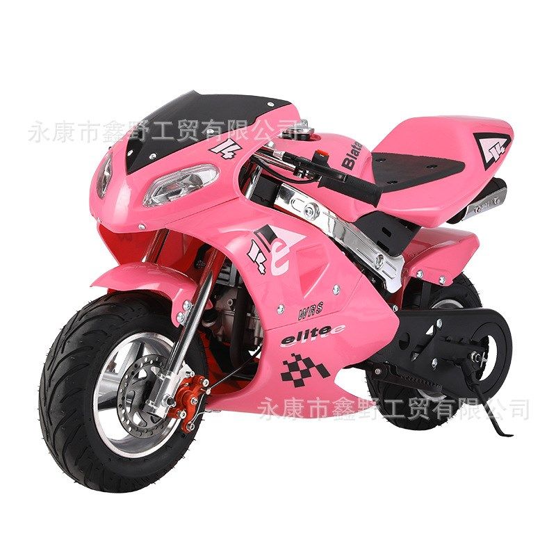 小型摩托车儿童娱乐小跑车小型越野车儿童汽油版汽燃油迷你摩托车