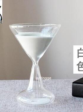 创意礼品沙漏厂家玻璃家居摆件5分钟吧台酒柜酒杯沙漏商务生日