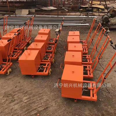 钢轨螺栓涂油机手推式钢轨螺栓抹油机行走式轨枕涂抹油器