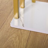 side corner small Sofa table few round coffee