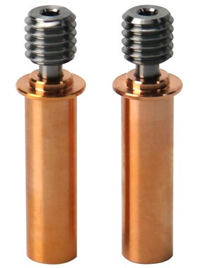 高品质CR6 SE钛合金双金属喉管 适用于 CR-6 SE Hotend 3D 打印机