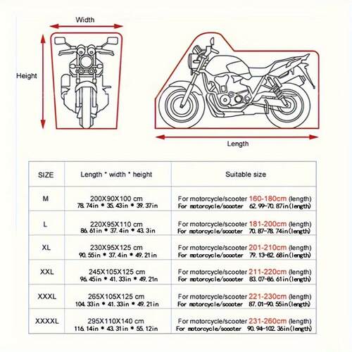 Motorcycle Powersports Accessories 摩托车罩全天候防护适用