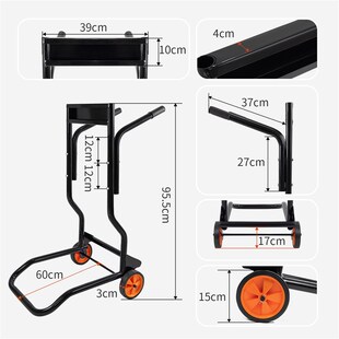 KOETSU科特苏固定式船外机推车船用推进器固定支架动力手推展示架