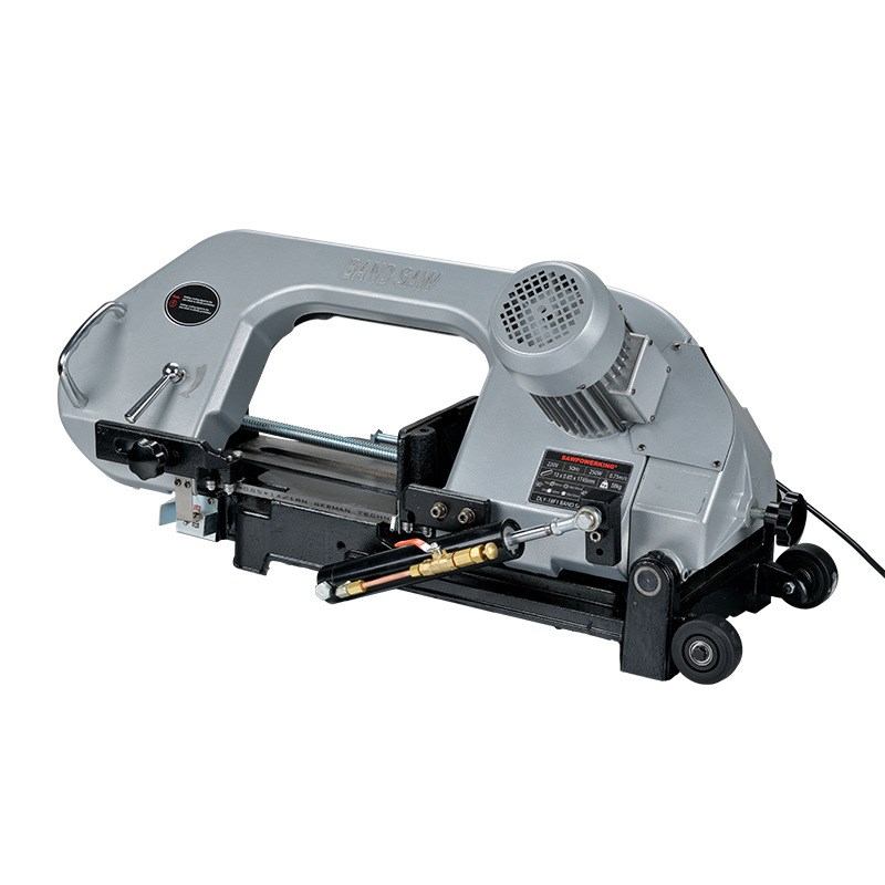 180便携带锯床金属管材电缆塑料木头切割锯床移动作业多功能切断