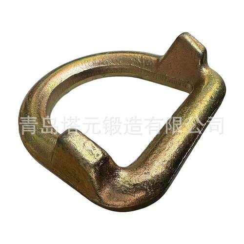 不锈钢起重吊环高强模锻焊接环索具连接环限位d型环游艇配件