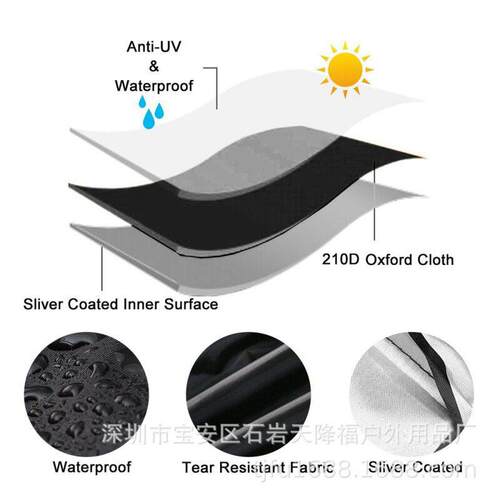跨境热卖 7FT/8FT/9FT斯若克台球桌防尘罩 Billiard Table Cover