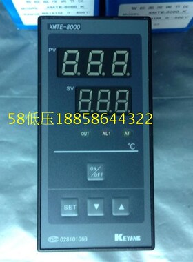 原装KEYANG科洋XMTE-8000AM智能温度调节仪XMTE-B8181M K型温控仪