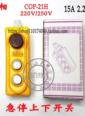 提升机开关行程按钮 微型电葫芦上下急停开关 提升机开关COP-21H