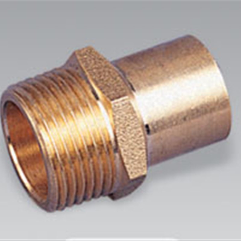 正品埃美柯688外螺纹插管接头外丝插铜管DN20 6分 3/4*22专卖店