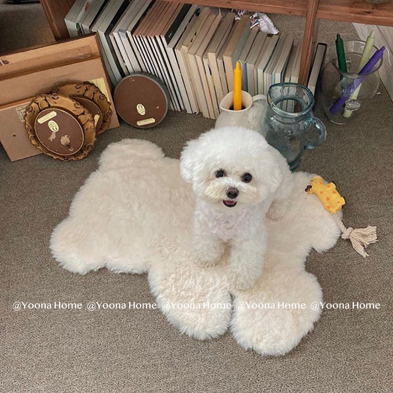 Yoona Home ins柔软可爱手感nice熊熊造型地毯地垫毛毛小熊脚垫