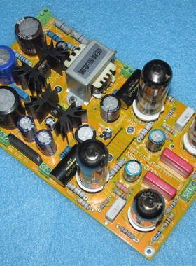 6N3 +6N6  SRPP前级放大板 场效管高压电子滤波/延时供电JCDQ149N