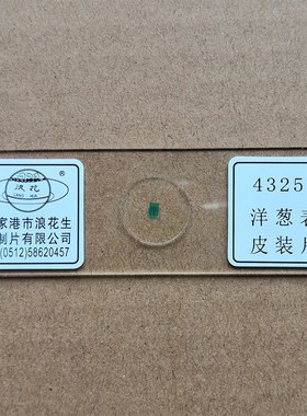 洋葱表皮装片43251 生物显微镜玻片涂片 浪花牌切片 教学仪器
