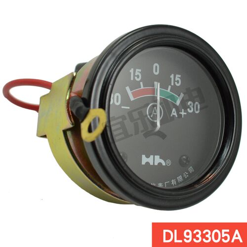 船舶工程机械用发电机动磁式电流表DL93305A黄河仪表指针式电流表
