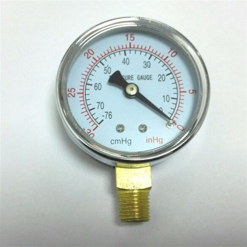 -76-0cmhg -30inhg~0 直径60mm 螺纹pt1/4 Z-60 径向 负压真空表