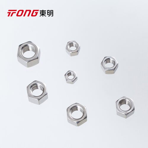 东明 304 不锈钢GB6171六角厚型细牙螺母螺帽m8m10m12m16-m48