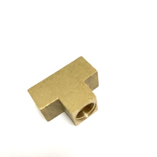 压力表内螺纹三通接头 m10x1内螺纹铜三通接头 三头内螺纹m10*1