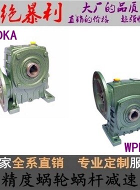 WPDKA/WPDKS 减速机 50 60 70 80 100 120蜗轮蜗杆变速箱 减速器