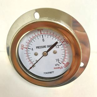 gauge 背后外壳直径62mm 1600mmh2o 牙m14x1.5 16kpa Pressure