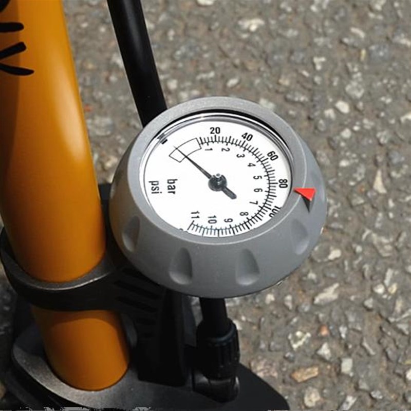 台湾GIYO公路山地自行车电动车摩托汽车家用立式高压打气筒美法嘴