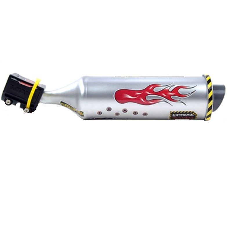 自行车涡轮摩托车音效排气管发声器山地车单车排气管铃铛气喇叭