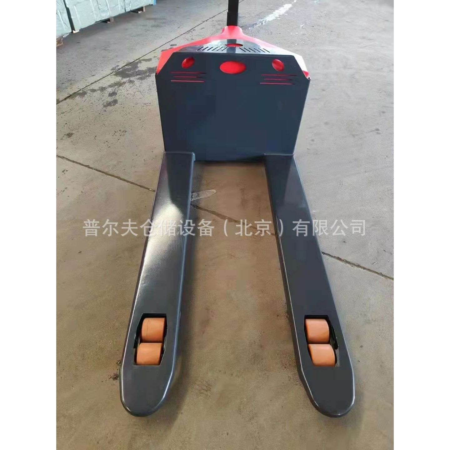 2.5吨半电动托盘搬运车电动地牛电瓶叉车铅酸免维护蓄电池现货