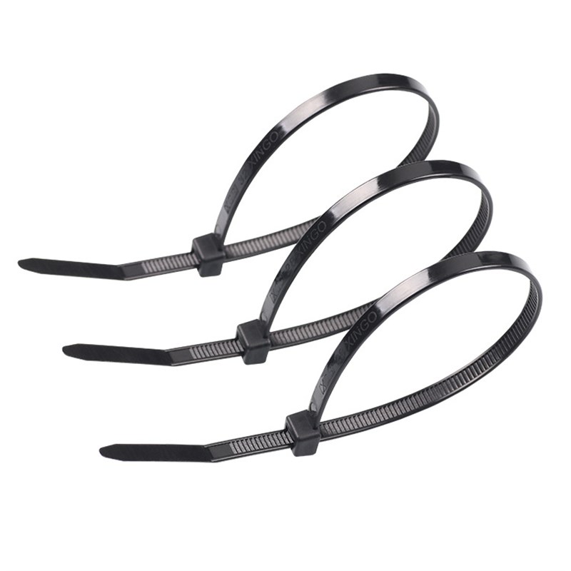 扎带尼龙5*350mm新光塑料扎丝4.8*350自锁式扎带白束线带