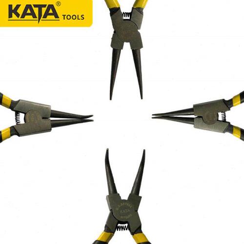 锴达工具KATA7寸内直外直内弯外弯卡簧钳挡圈钳卡环钳KT10021