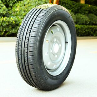 165/70R13轮胎带钢圈电动车电动轿车轮胎四轮车耐磨防滑加厚R13