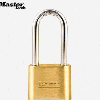 原装精品美国玛斯特黄铜防撬防盗长柄实心密码挂锁175MCNDLH