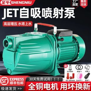 家用自吸泵喷射泵220V水井抽水泵全自动热水器自来水高扬程增压泵