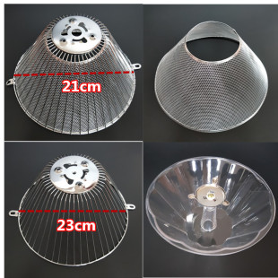 过滤网两耳开口直径21 中式 油网风网 抽油烟机配件 23cm电镀 老式