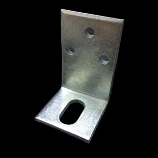 多孔位镀锌角码90度L型角铁连接件幕墙防腐木角码龙骨钢结构角码